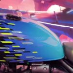Royal Enfield shotgun 650 tank close look