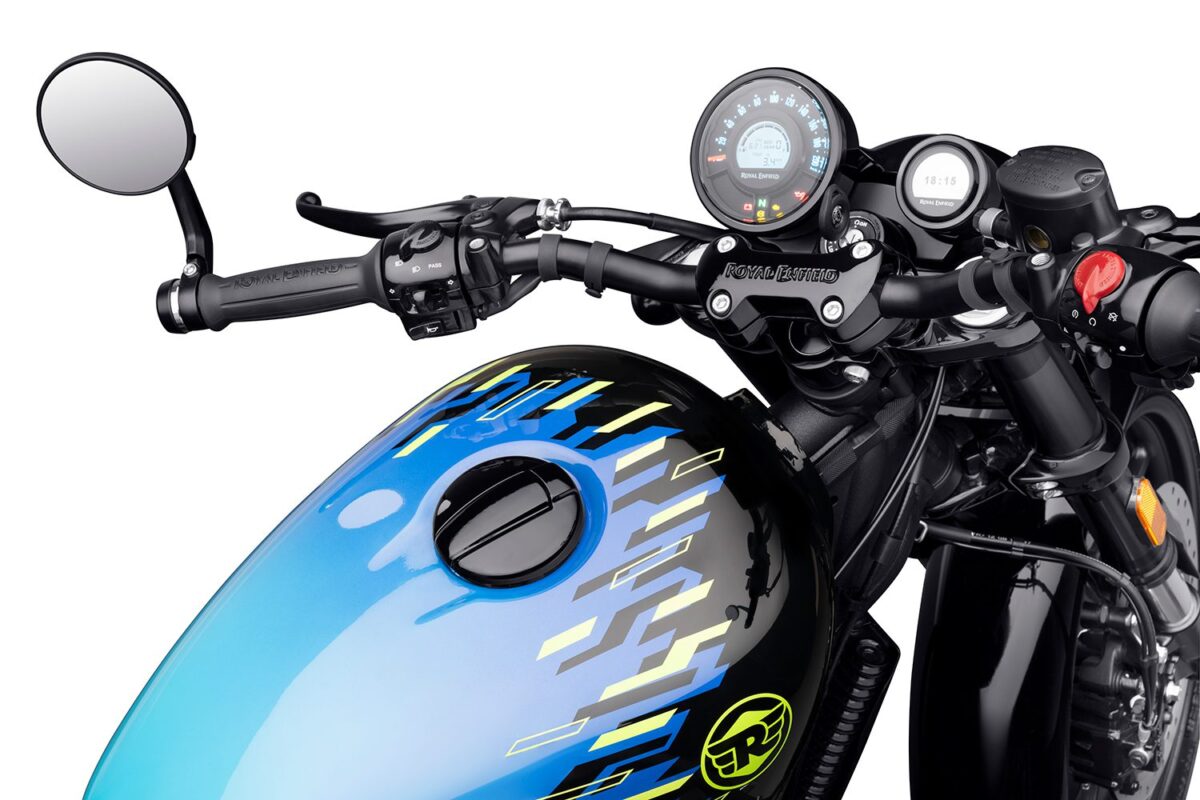Royal enfield shotgun 650 cluster