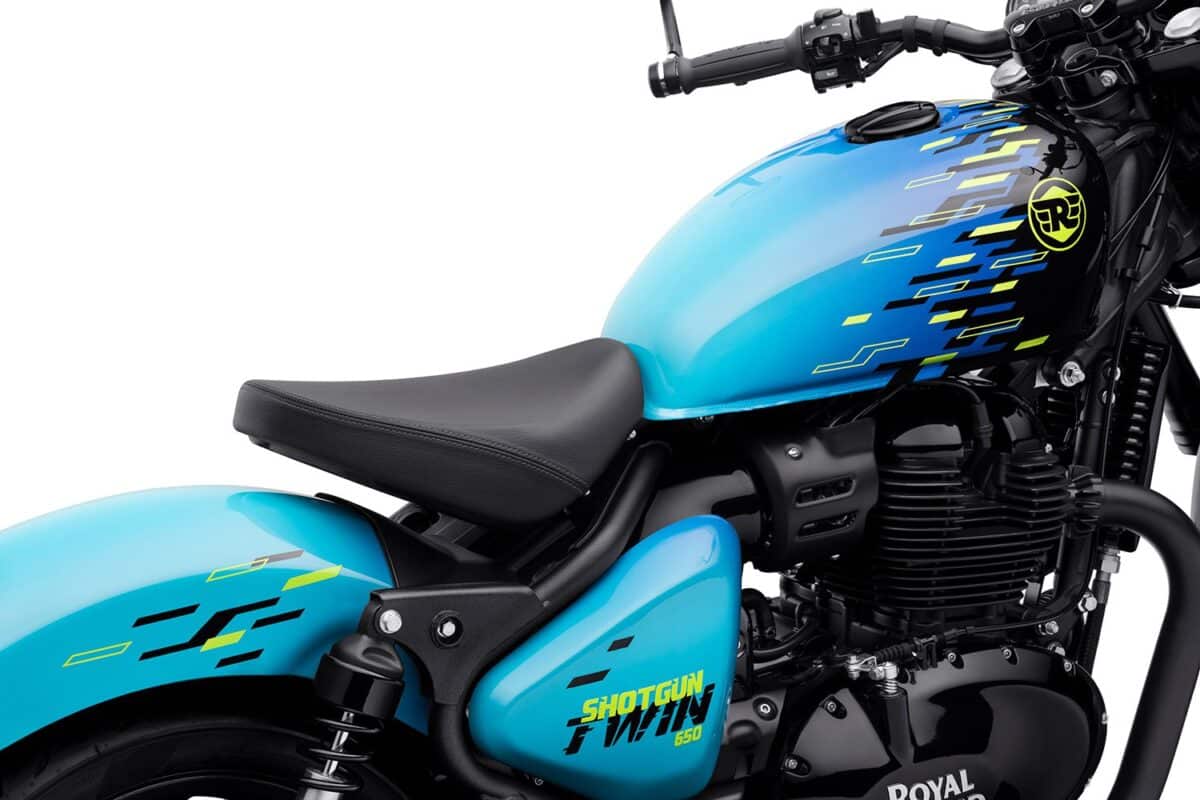 Royal enfield shotgun 650 tank