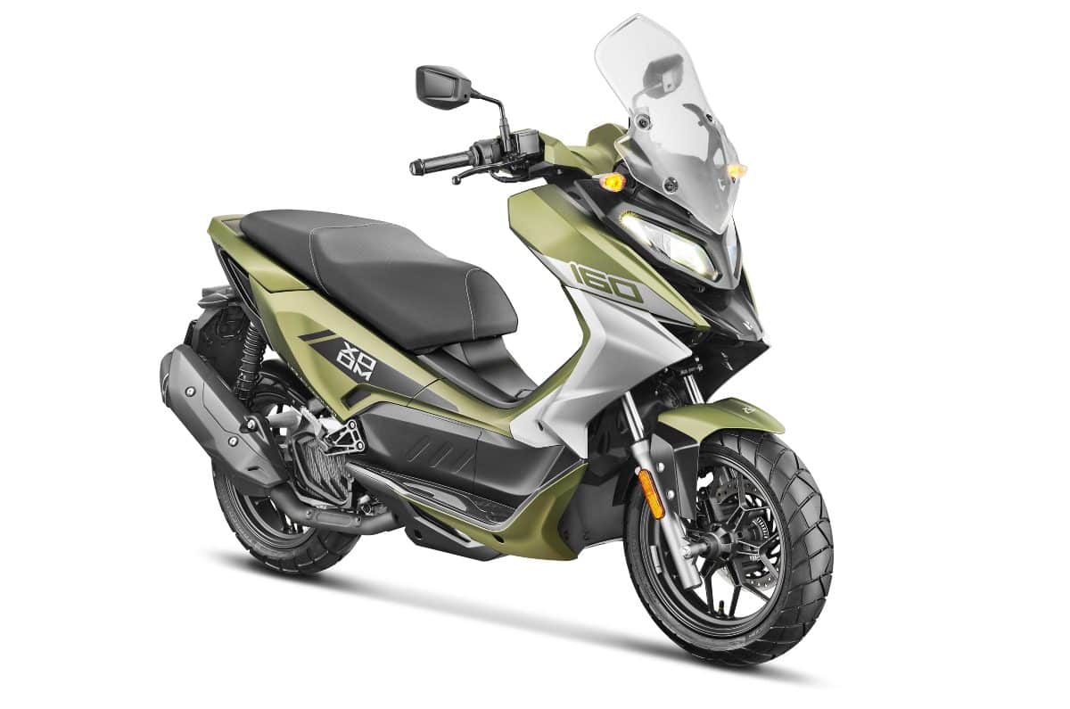 hero xoom 160 maxi scooter