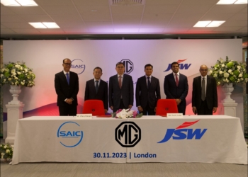 jsw and mg jv announced