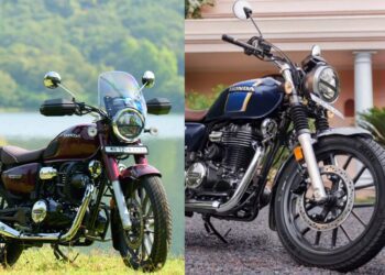 honda cb350 vs hness cb350