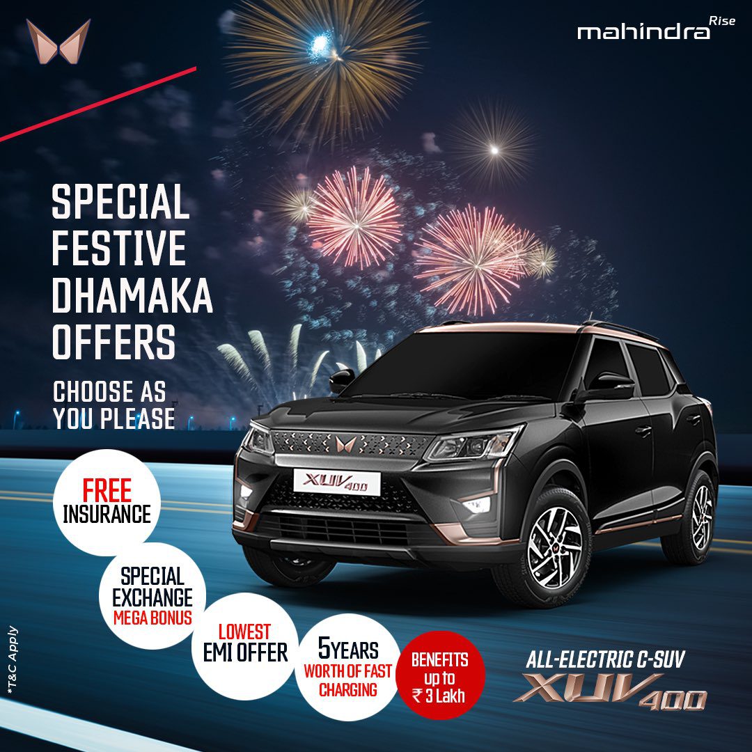 xuv 400 diwali offers