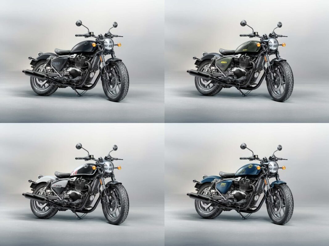 Royal Enfield shotgun 650 all colour