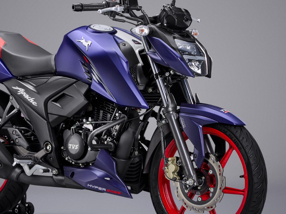 TVS Apache RTR 160 4v dual channel abs