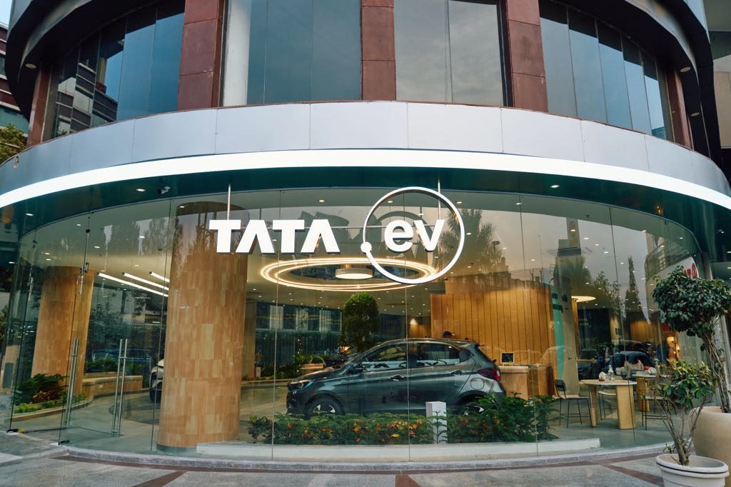 Tata Motors EV showroom