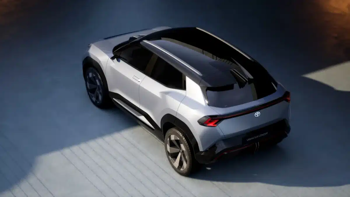 Toyota Urban SUV concept top view