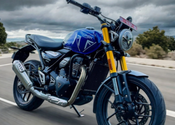 Triumph speed 400 motorcycle