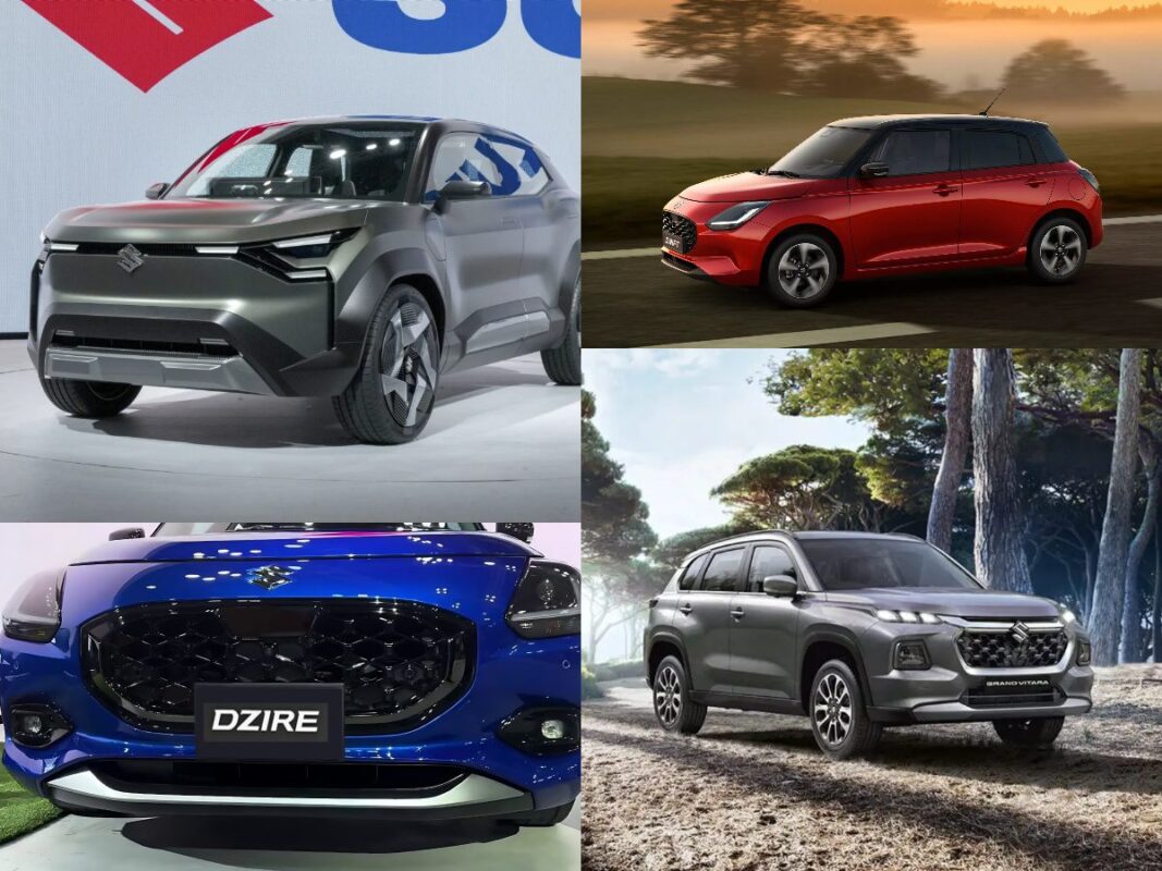 upcoming 2024 maruti suzuki cars and suvs