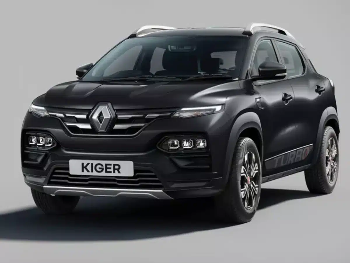 new 2024 renault kiger black