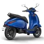 2024 bajaj chetak e scooter rear