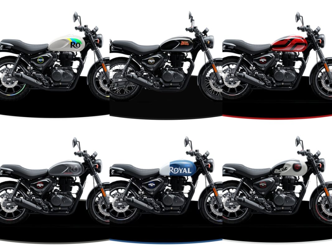 2025 royal enfield hunter 350 colours