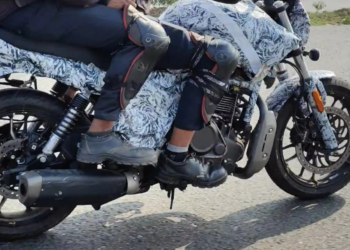 ஹீரோ மேவரிக் 440 பைக்கின் ஸ்பை படங்கள் வெளியானது