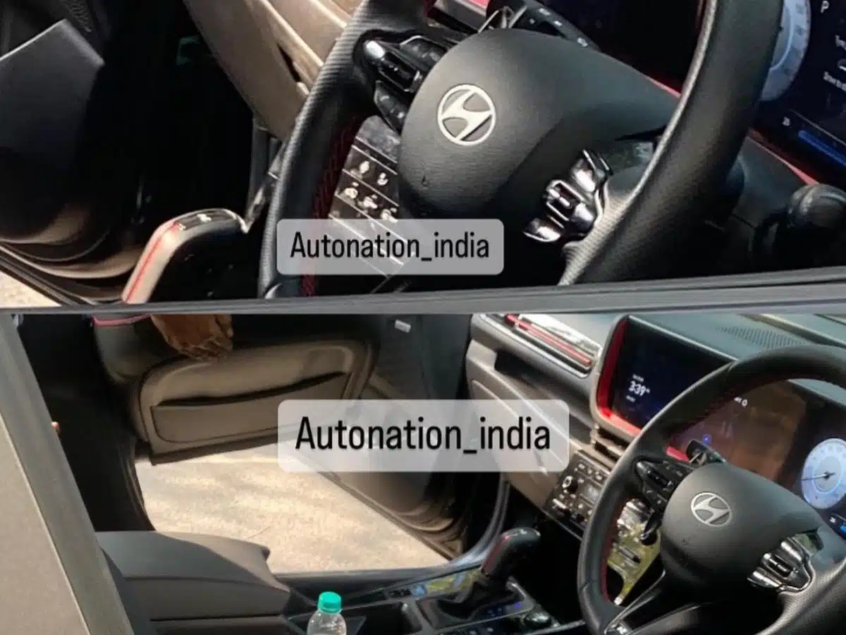 hyundai creta n line spied interior