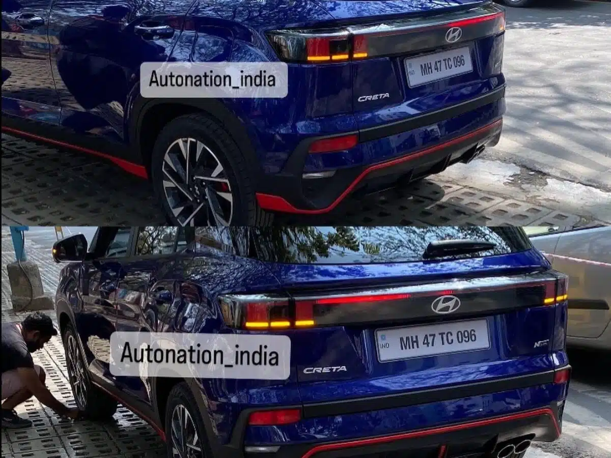 hyundai creta n line spied rr