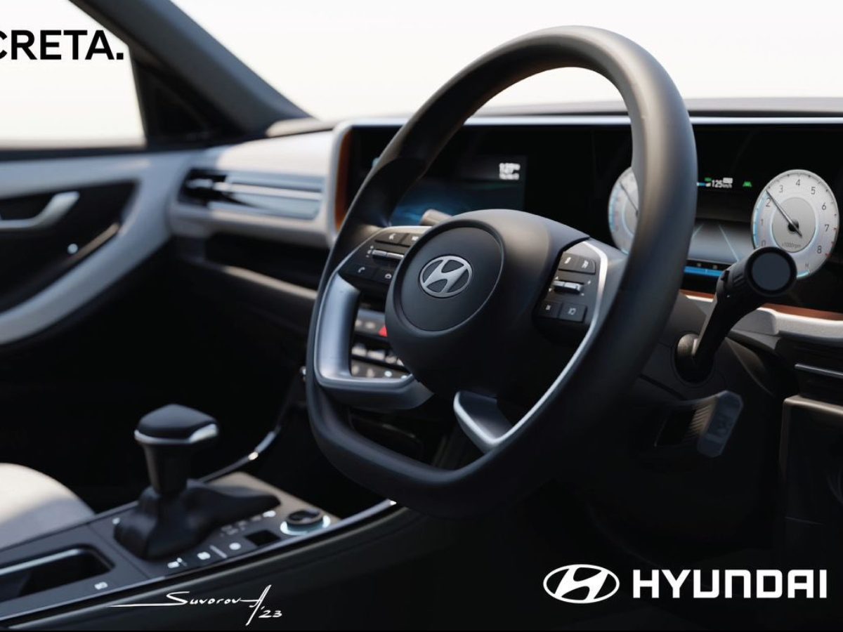 hyundai creta suv cluster teasd