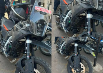 ktm 390 adv spied