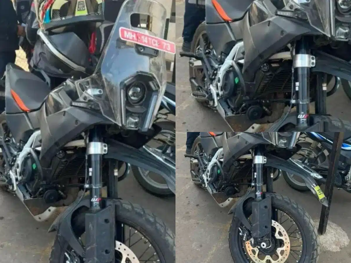 ktm 390 adv spied