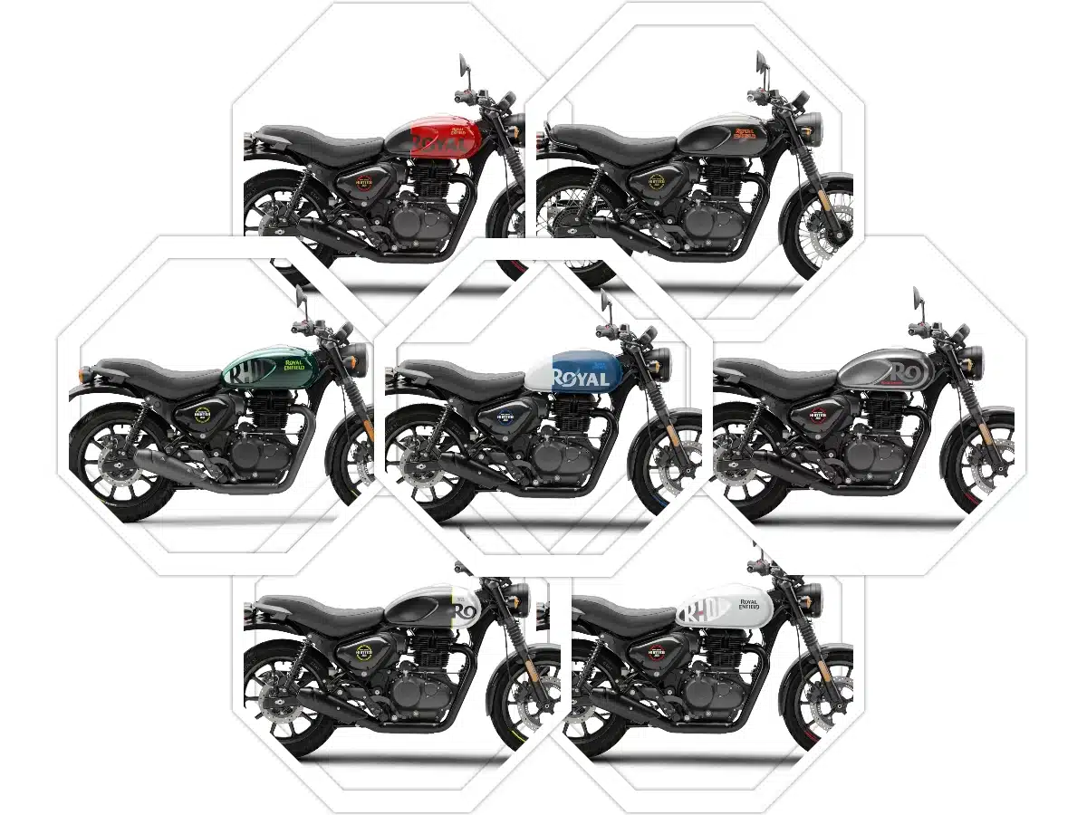 re hunter 350 7 colours