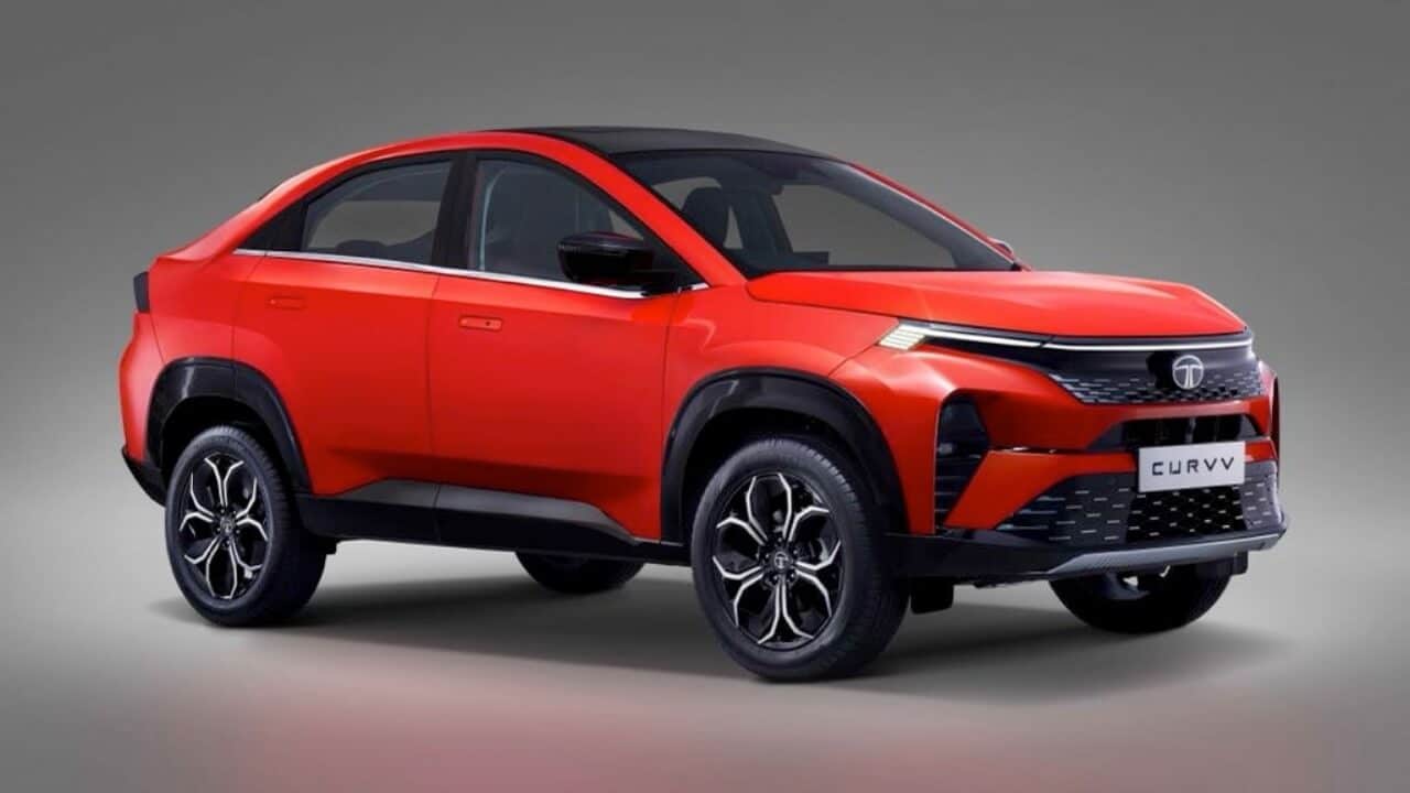 tata curvv suv front