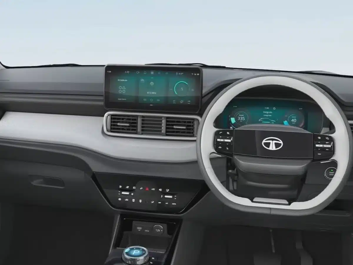 punch ev interior