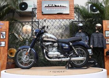 jawa 350 blue
