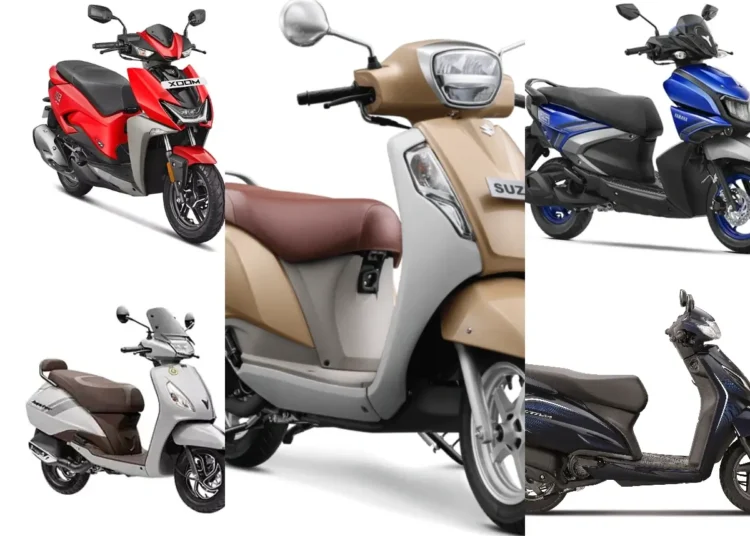 best mileage scooters 2024 on road price list