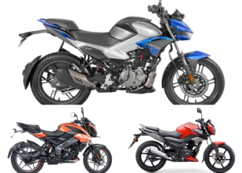 Hero Xtreme 125R vs TVS Raider vs Bajaj Pulsar NS125 comparison
