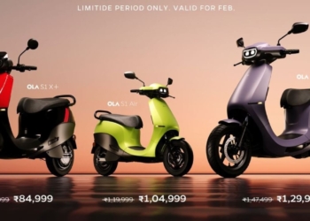 ஓலா எலக்ட்ரிக் ஸ்கூட்டர் விலை