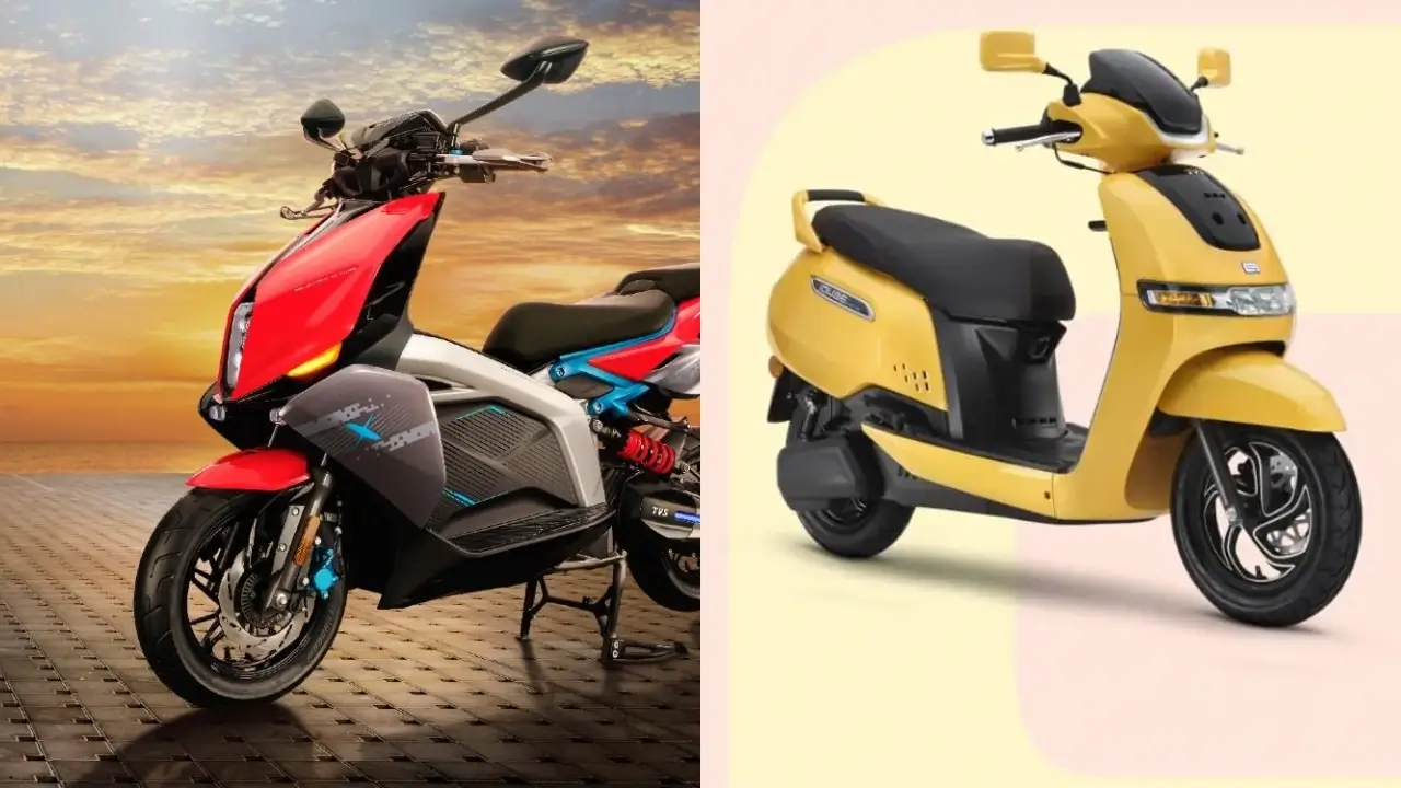 tvs escooter price