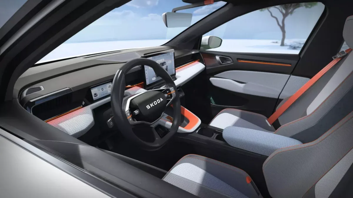 2025 Skoda Epiq 5 dashboard