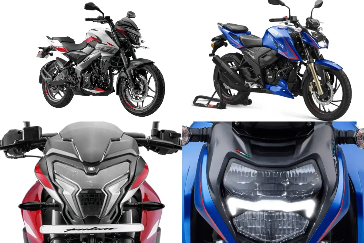 2024 பஜாஜ் பல்சர் NS200 vs டிவிஎஸ் அப்பாச்சி RTR 200 4V