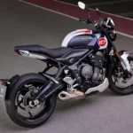 triumph trident 660 special edition rear