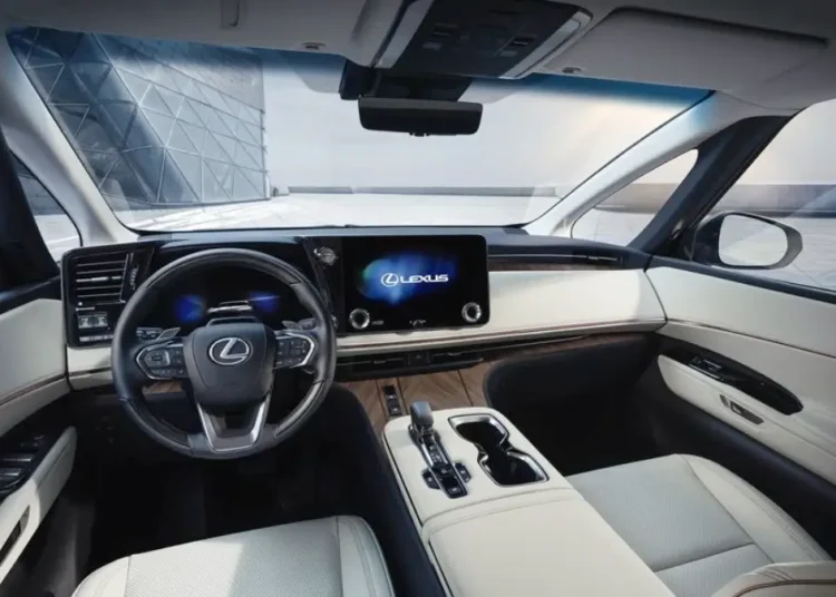 lexus lm 350h interior