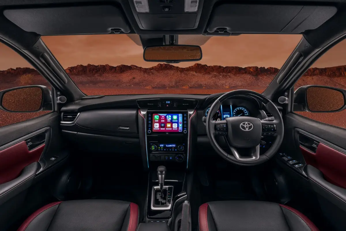 Toyota Fortuner mild hybrid interior
