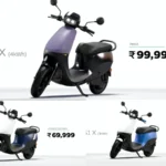 ola s1x e scooter price