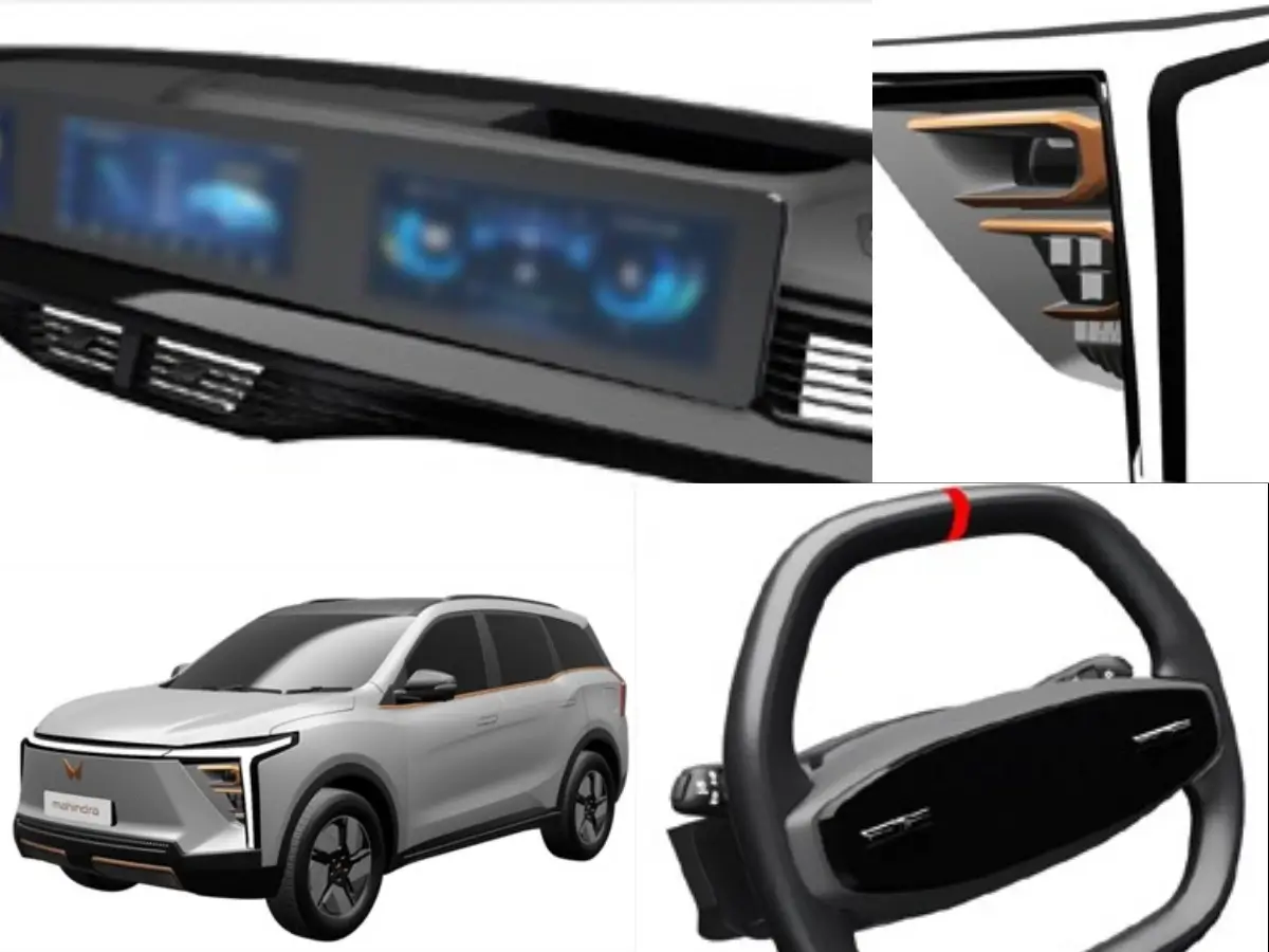 mahindra xuv e8 patent images