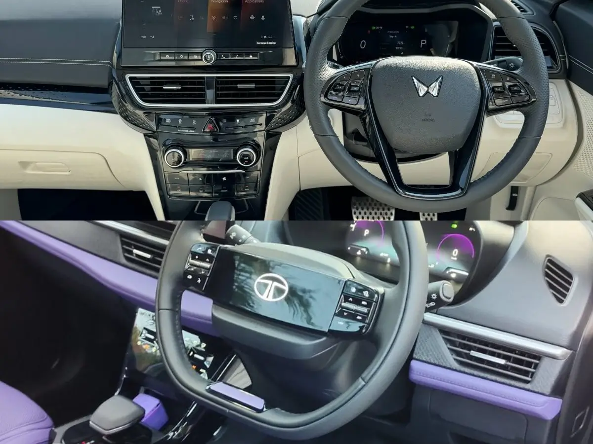 mahindra xuv3x0 vs nexon interior