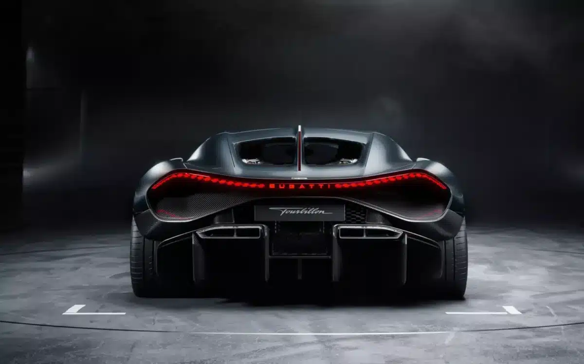 Bugatti Tourbillon rear view