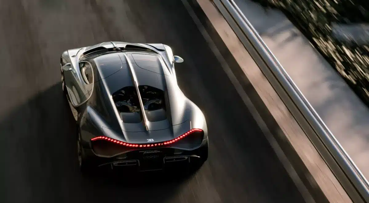 Bugatti Tourbillon top view