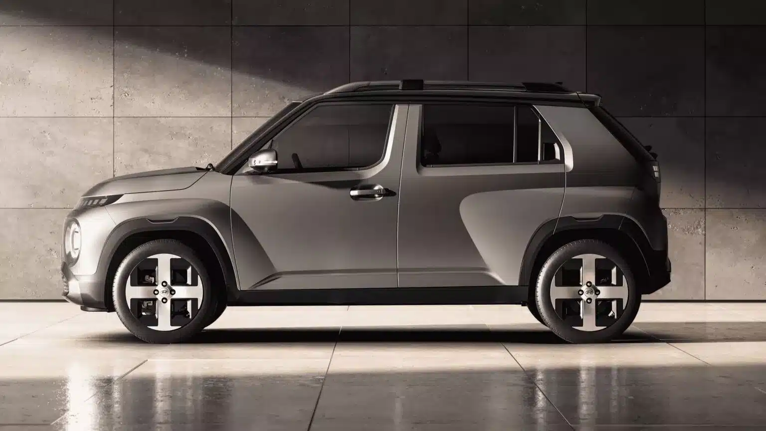 Hyundai Inster side view