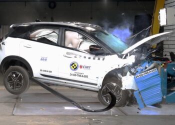 tata nexon.ev crash test