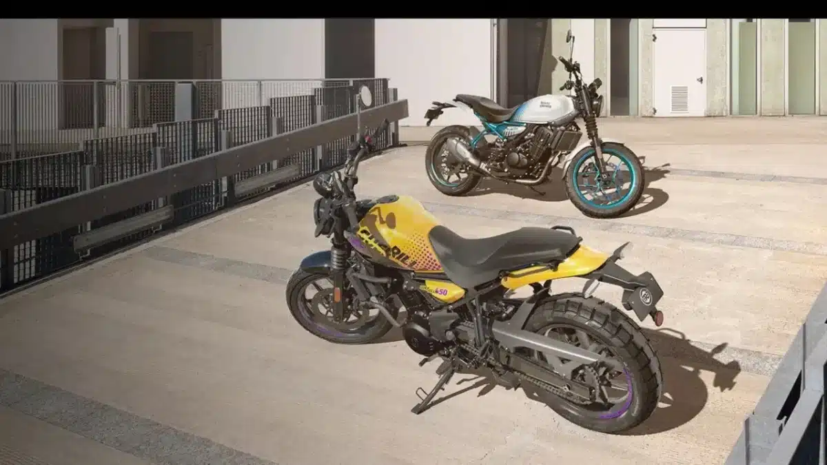 royal enfield guerrilla 450 bikes