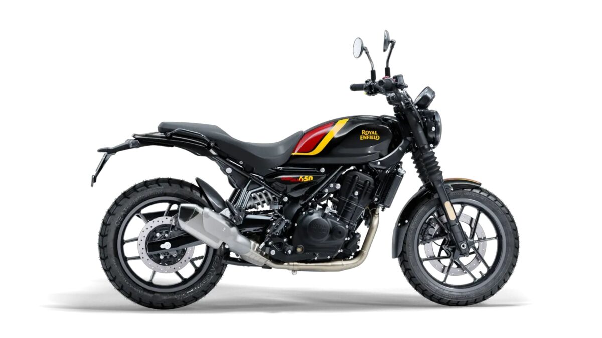 royal enfield guerrilla 450 playa black
