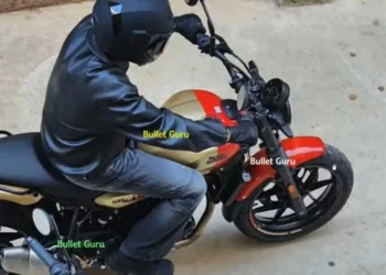 guerrilla 450 golden red colour