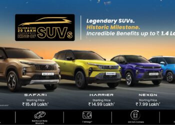 சியரா முதல் பஞ்ச் வரை 20 லட்சம் எஸ்யூவிகளை விற்பனை செய்த டாடா மோட்டார்ஸ்