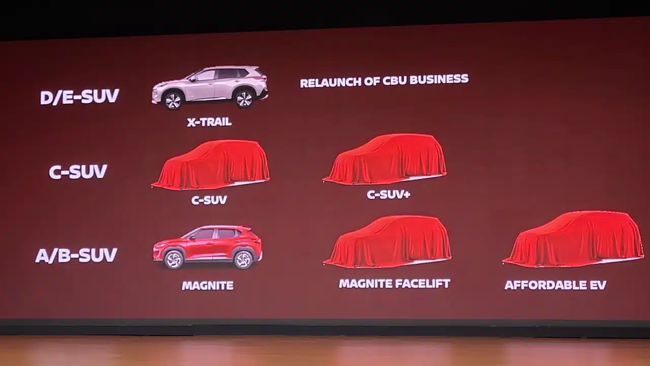 upcoming nissan suv list in india