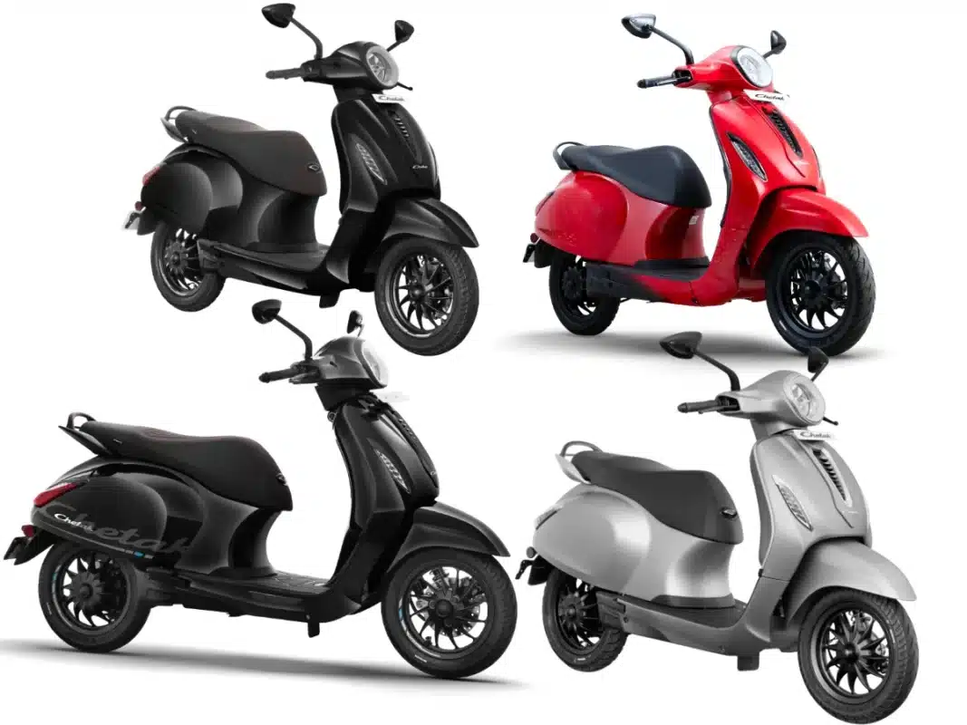 chetak electric Scooter on-road Tamilnadu