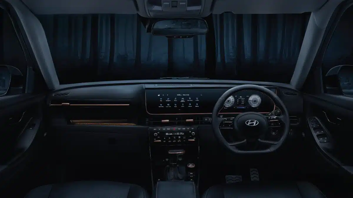 Hyundai Creta Knight edition interior