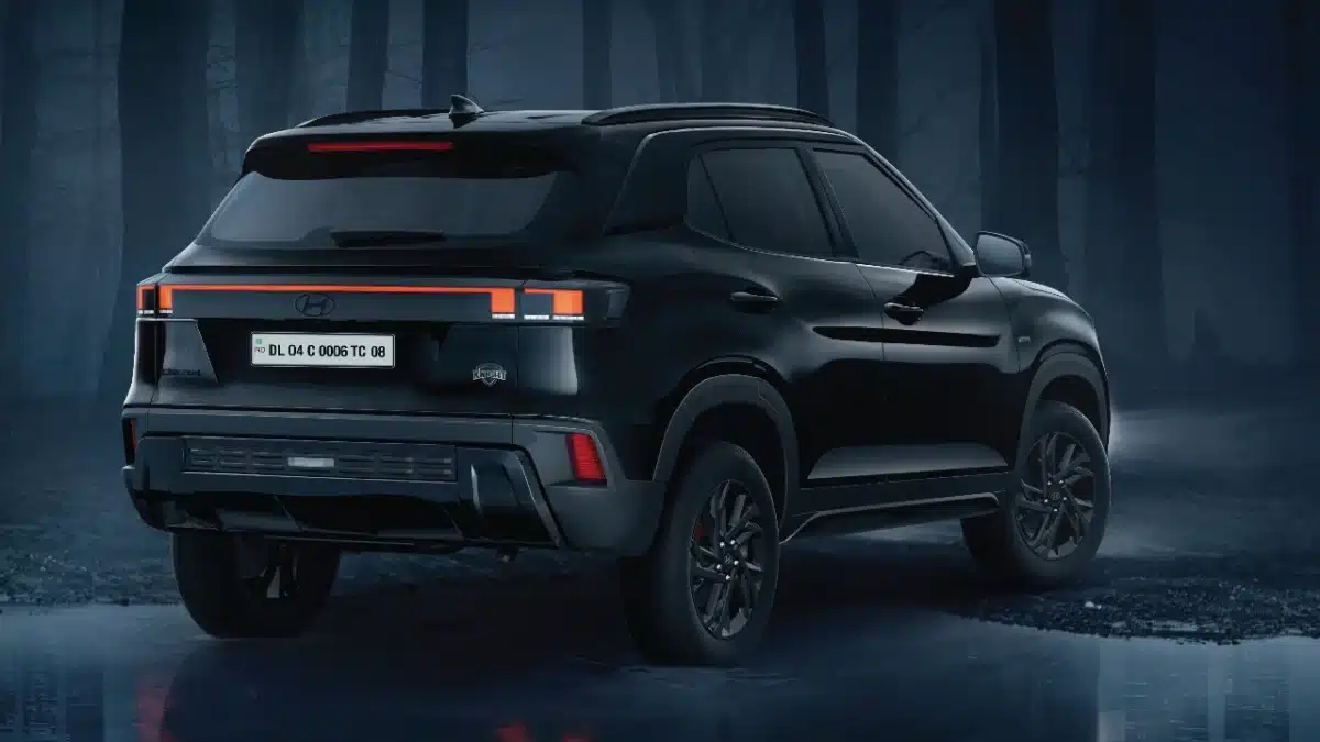 Hyundai Creta Knight edition rear